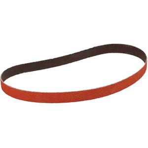 Cubitron™ II Abrasive Belt - 80+, Ceramic, Polyester cloth, YF weight, Maroon