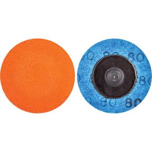 Fiber Disc - 80, 2", None, Ceramic Grain