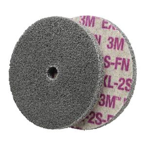 Scotch-Brite™ EXL Unitized Wheel - 6", 1/4", Fine, 1/4", Aluminum Oxide/Zirconium/Ceramic