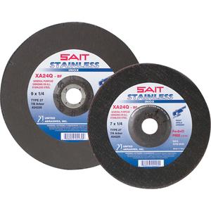 XA24Q Contaminant-Free Grinding Wheel - 4-1/2", 1/4", 7/8", 13300, 1
