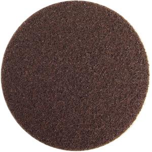 Non-Woven Hook & Loop Disc - 4", Coarse, None, Aluminum Oxide