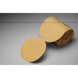 Stikit™ Gold Paper Disc Roll - P150, P220, P400, 6", Aluminum Oxide, A-Weight
