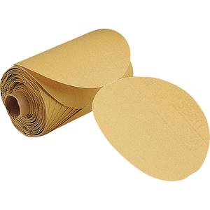 236U Stikit™ Paper Disc Roll - P100, P120, P150, P180, P220, P240, P320, P400, P500, P80, 6", Aluminum Oxide