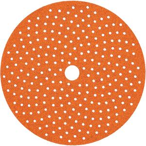 Blaze® Multi-Air Cyclonic Hook & Loop Disc - 40, 6", Ceramic Alumina, D-Weight, 12000, 11/16", Anti-Loading Paper