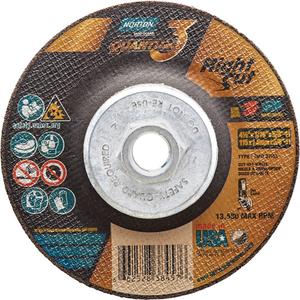 Quantum3™ RightCut™ Cut-Off Wheel - 4-1/2", 1/16", 5/8"-11, 13580, 27/42, Ceramic Alumina