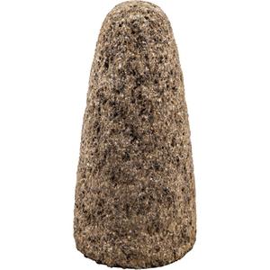 Portable Snagging Cone - 1-1/2", 3", 3/8"-24, 20, 24190, 16, Aluminum Oxide, Metal 20