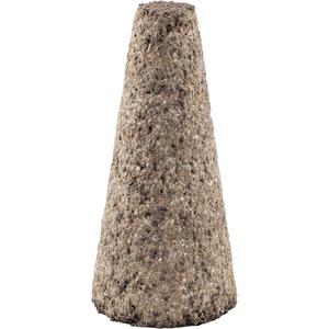Portable Snagging Cone - 1-1/2", 3", 5/8"-11, 20, 24190, 17, Aluminum Oxide, Metal 20