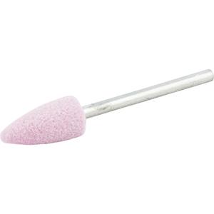Vitrified Bond Mounted Point - 3/4", 3/8", 1/8", 45370, B52, 80, Aluminum Oxide, 86A, 1-1/2", Pink
