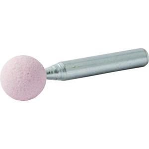 Vitrified Bond Mounted Point - 1/2", 1/2", 1/4", 45370, B121, 80, Aluminum Oxide, 86A, 1-1/2", Pink