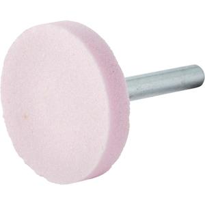 Vitrified Bond Mounted Point - 1/4", 1-1/2", 1/4", 25470, W235, 80, Aluminum Oxide, 86A, 1-1/2", Pink
