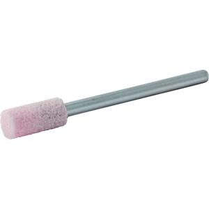 Vitrified Bond Mounted Point - 1/2", 1/4", 1/8", 60000, W163, 80, Aluminum Oxide, 86A, 1-1/2", Pink