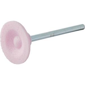 Vitrified Bond Mounted Point - 3/16", 3/4", 1/8", 50930, B81, 80, Aluminum Oxide, 86A, 1-1/2", Pink