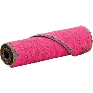 R982 Cartridge Roll - 80, 3/8", Ceramic Alumina, 1-1/2", 1/8", X-Weight, Pink