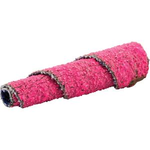 R928 Tapered Spiral Roll - 80, 3/8", Ceramic Alumina, 1-1/2", 1/8", X-Weight, Pink
