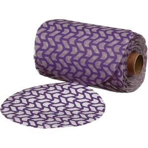Cubitron™ II Net Disc Roll - 220+, 5", 6", 8", 3", Aluminum Oxide/Ceramic, Hook and Loop, Net, Purple, 12000 opm