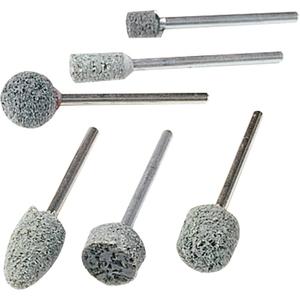 Standard Abrasives™ Unitized Mounted Point 877033 732 - 1/2", 0.12", 34500, W185, Fine, Silicon Carbide, 7, Shaft, Light Gray