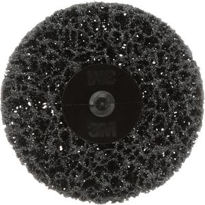 Scotch-Brite™ Roloc™ Coating Removal Disc 07461 CR-DH - 3", Extra Coarse, None, Silicon Carbide, TR, 15000 RPM