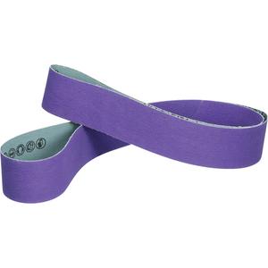 Cubitron™ 3 Cloth Belt 1184F - 60+, Ceramic, Polyester Cloth, YF Weight, Single, Purple