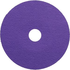 Cubitron™ 3 Fibre Disc - 80+, 4-1/2", 5", 7", 9-1/8", 7/8", Ceramic, Centre Hole, Resin, Purple, 3650 Days