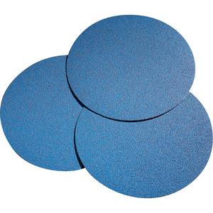 NorZon® Plus R821P Large Diameter Cloth PSA Discs - 24, 36, 40, 50, 60, 80, 12", Zirconium