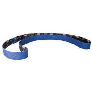 BlueFire® Narrow Sanding Belt - 24, Zirconia Alumina, Y-Weight, Polyester