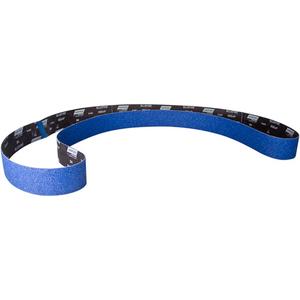 BlueFire® Narrow Sanding Belt - 36, Zirconia Alumina, Y-Weight, Polyester