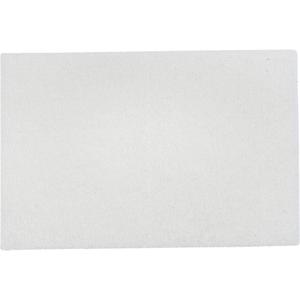Bear-Tex Hand Pads - 9" x 6", Non-Abrasive, 1/4", White, Light-Duty Cleaning Pad