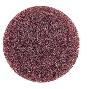Bear-Tex® High Strength Non-Woven Quick-Change Buffing Disc - 2", Medium, TR (Type III), Aluminum Oxide, 30000