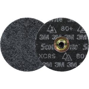 Scotch-Brite™ Precision Heavy-Duty Surface Conditioning Quick Change Disc, HD-DN - 5", TN, 80+, Ceramic, Non-woven, Resin, Extra Coarse, 12000 RPM