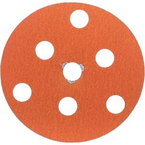 Blaze AVOS F980 CA  Fibre Locking See-Thru Disc - 4-1/2", Speed-Lok, 36/Extra Coarse, Ceramic Alumina, 13000, Orange