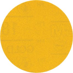 Hookit™ Gold Abrasive Disc, 09210 - 80D, 3", Aluminum Oxide, D-Weight, Gold, Paper, Resin, Open Coat
