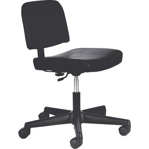 Steno Chairs - Black, Vinyl, 250 lbs.