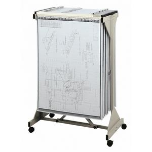 Mobile Plan Centre - Mobile Plan Centre 51" H x 25" 3/4-43 3/4" W x 20 1/2" D, Tropic Sand