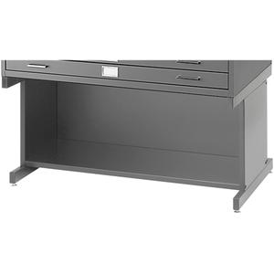 High Base for Steel Plan File Cabinet - Grey, High Base for OB146 and OA651 Cabinets