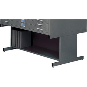 High Base for Steel Plan File Cabinet - Black, High Base for OB150, OB151, OA220 and OB152 Cabinets