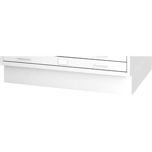 Closed Base for Steel Plan File Cabinet - White, Closed Base for OB150, OB151, OA220 and OB152 Cabinets