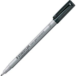 Lumocolor® Non Permanent Fine Tip Black Marker - Black, Fine