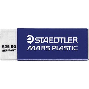 Mars Plastic 52650 Erasers - 65 mm x 23 mm x 12 mm