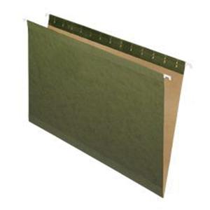 Reversaflex® Hanging File Folder - 14", 8-1/2", Green, 25