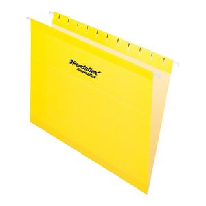Reversaflex® Hanging File Folder - 11", 8-1/2", Yellow, 25