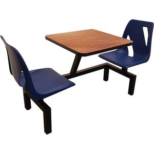 Two Seat Wall Unit Cluster Seating - Blue, 2