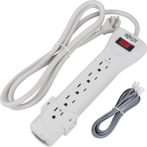 Protect-It Surge Suppressors - 7, 6', 1080 J, 15 Amps, 1800 W, 120 V, 7, 1 in/1 out, 1080, No