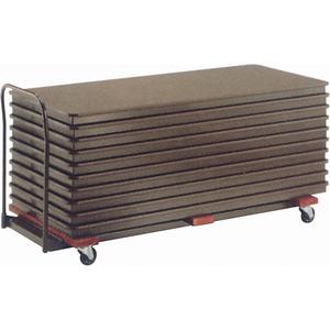 Flat Stacking Table Caddies - 74", 31.25", 36 1/4"