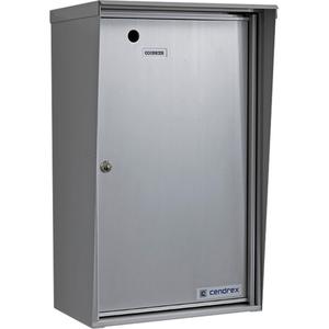 Collecting Boxes - Aluminum, 1, 21", 12-7/8", Surface, Indoor, Vertical, Front, 8", 14 5/8" W x 23 3/4" H, 12 7/8" W x 21" H