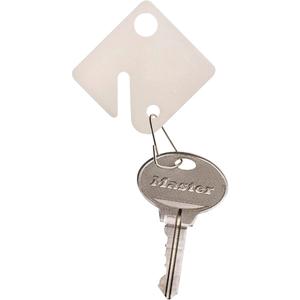 Square Plastic Key Tags