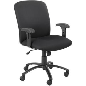 Uber™ Big & Tall Chairs - Black, Nylon, 500 lbs., 27", 19 1/2 - 23 1/2, 23 x 23