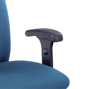 T-Pad Arms for Uber™ Big & Tall Chairs - Black, 6", 13-1/4", 10-7/8"
