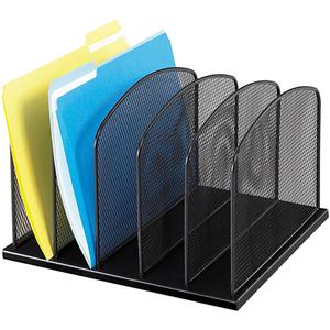 Onyx™ Steel Mesh Desktop Organizers - 11-1/4", 12-1/2", 8-1/4", 5