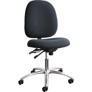 ESD (Electrostatic Dissipative) Shoptech Seating - Black, Fabric, 275 lbs., 41-1/2", 20-3/4", 18", 19", 19" - 23-3/4", 18"