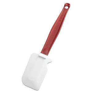 High-Temperature Scraper Spatula - Silicone, Spatula, Red, 9-1/2"